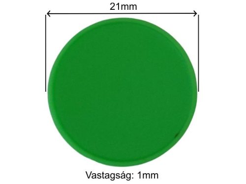 PERMETEZŐ SZÓRÓFEJ CSEPEGÉSGÁTLÓ MEMBRÁN D=21MM (ZÖLD)