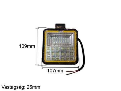 MTZ MUNKALÁMPA LED KOCKA SZÚRÓ+TERÍTŐ 45W