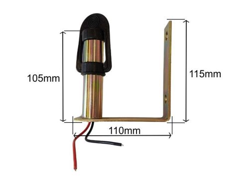 MTZ LÁMPATARTÓ LEDES SÁRGA VILLOGÓHOZ LEMEZ FELFOGATÁS