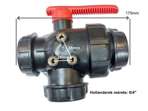 PERMETEZŐ GOLYÓSCSAP 6/4" PROLINE