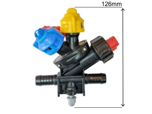 PERMETEZŐ SZÓRÓFEJ KPL FORGATHATÓ TRIPLEX