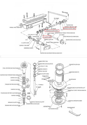 LENGYEL FŰKASZA HÉZAGOLÓ LEMEZ d=25 D=35 LV=0,5 503601011