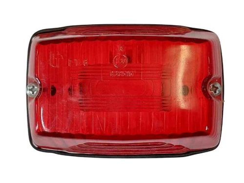 LÁMPA PIROS SZÖGELETES (SZÉLESSÉGJELZŐ)