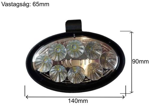 MTZ MUNKALÁMPA LED OVÁLIS 24W TERÍTŐ