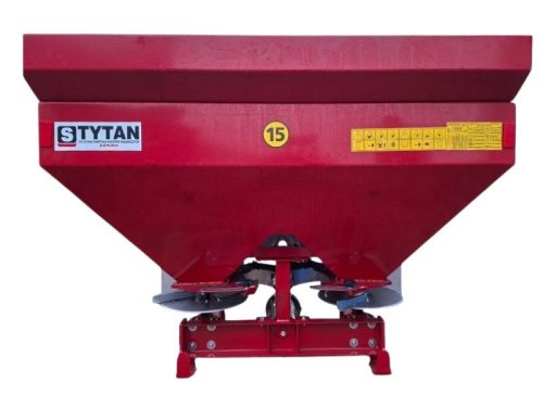 MŰTRÁGYASZÓRÓ 1200L 2 TÁRCSÁS STRUMYK