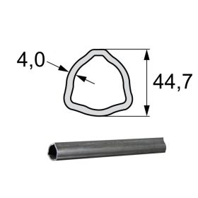 KARDÁNTENGELY PROFILCSŐ BELSŐ T5/T6 4X44,7MM (1,5M)